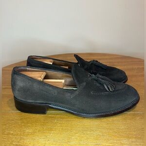 Sid Mashburn Italian Tassel - Dark Chocolate Suede - 10.5